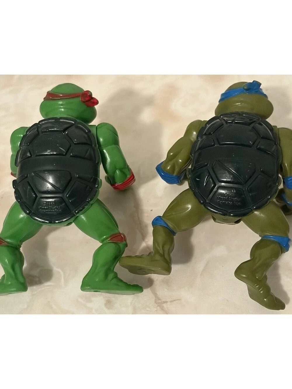 Vintage TMNT Teenage Mutant Ninja Turtles Action Figure Lot 1988-1991 Bike Horn